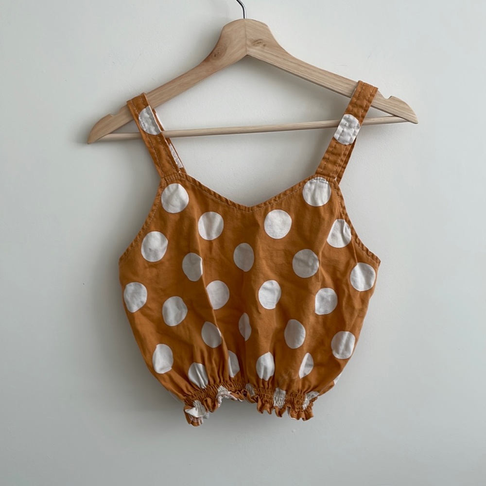 Unique handmade Polka Dot Top